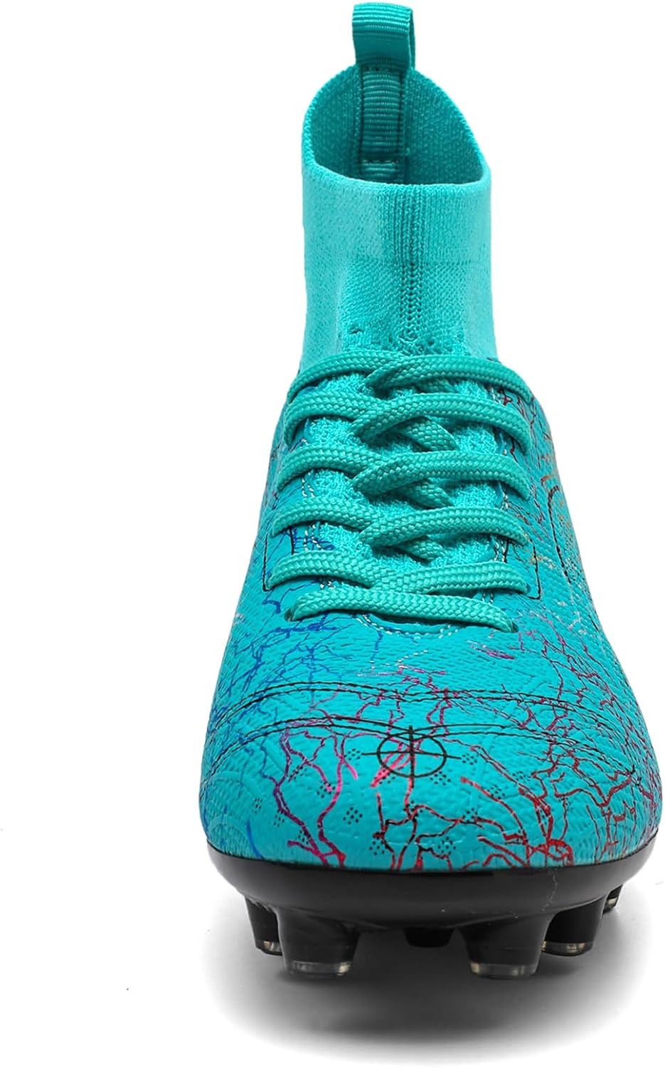 Boys' Soccer Shoes Kids Firm Ground Soccer Cleats Girls Athletic Sneakers Outdoor Turf Football Shoes for Little/Big Kid