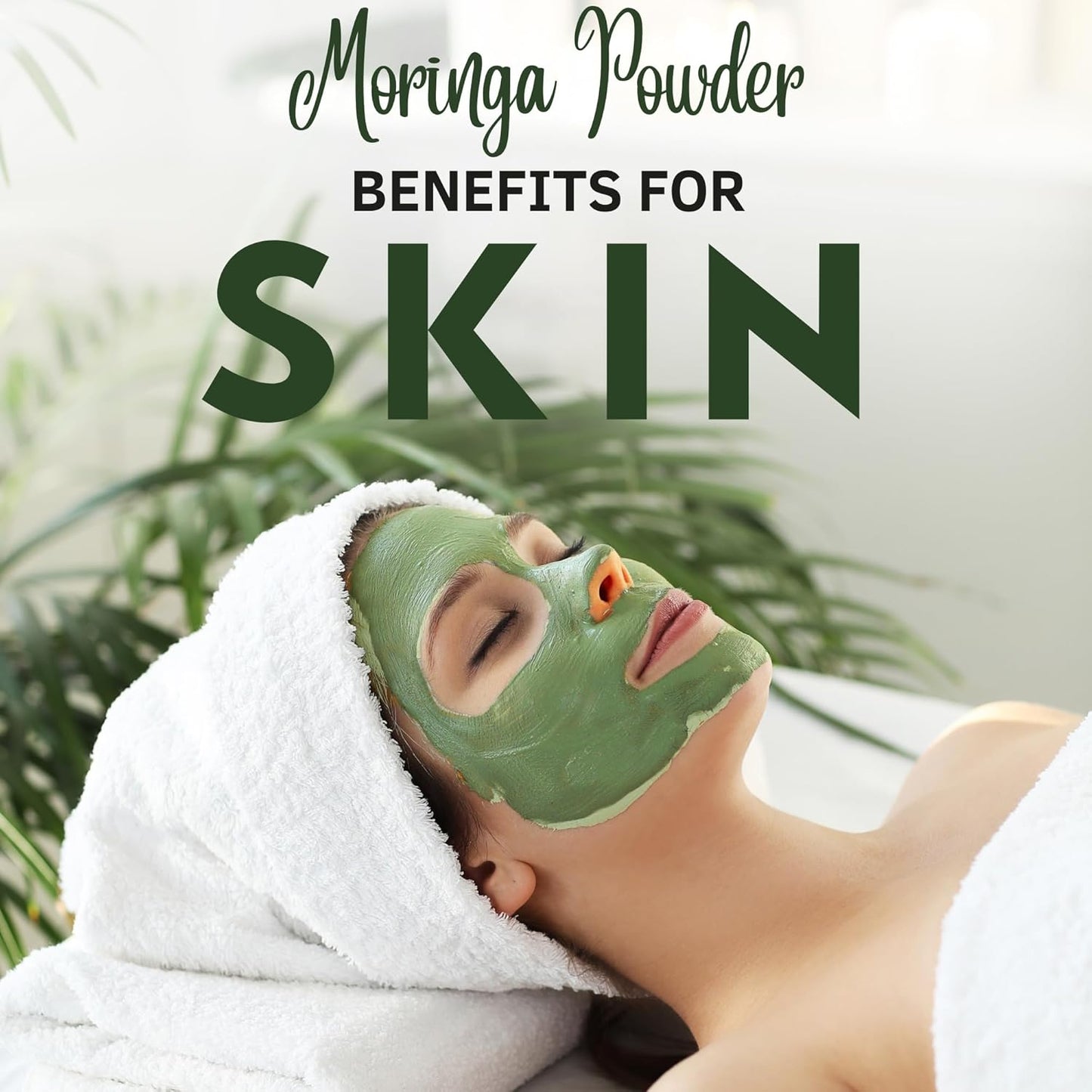 Moringa Powder - 1 lb - Organic Moringa Oleifera - 100% Raw and Pure Moringa Leaf Powder - Great for Drinks, Tea, Smoothies & Recipes - Food-Grade, Vegan, Resealable Stand-Up Bag