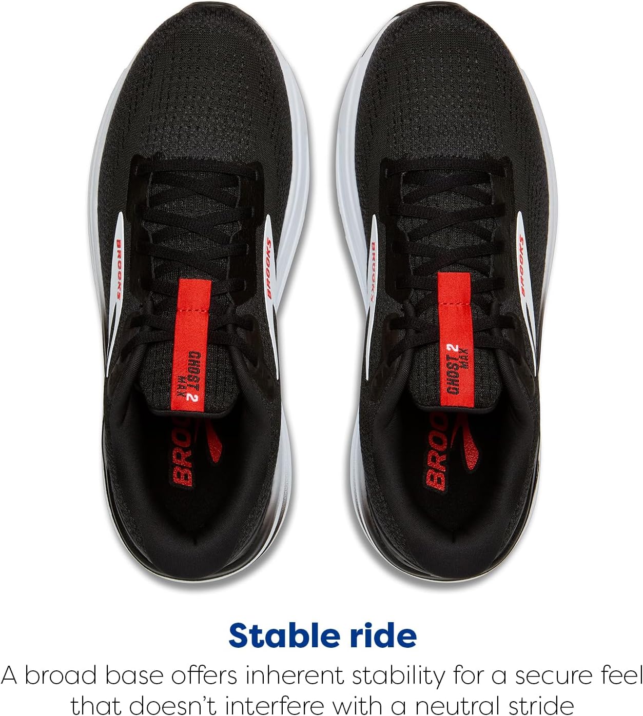 Brooks Men’s Ghost Max 2 Running and Walking Shoes