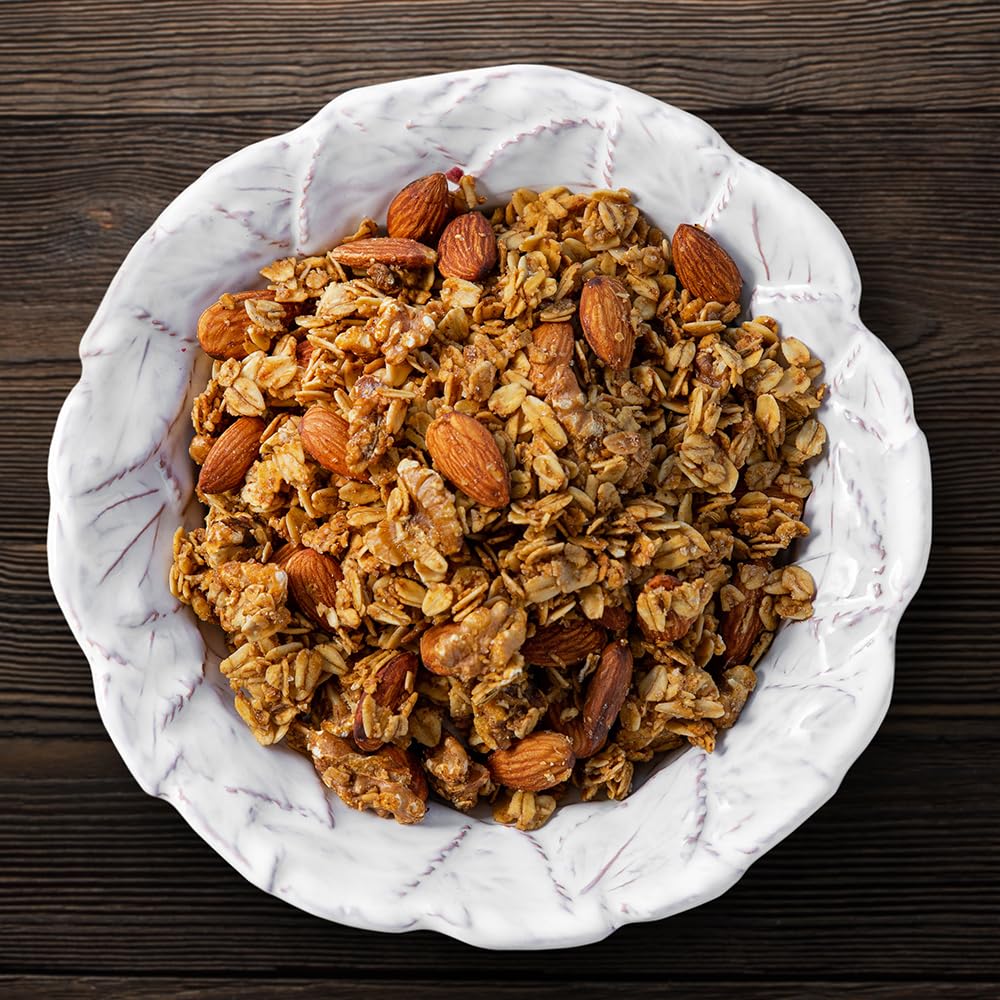 NutHouse! Granola Company - Premium Harvest Orange Granola | Certified Gluten-Free, Non-GMO, Kosher | Vegan, Soy-Free | 12 oz. Bag (1-Pack)