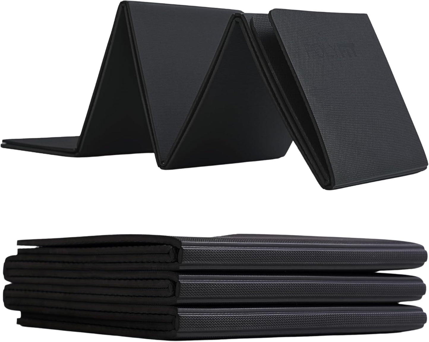 Polyfit Foldable Yoga Mat for Travel and Home Workouts - 7mm Thick - Lightweight, Packable, and Easy to Store - Folding Workout Mat for Women & Men - For Stretching, Yoga & Pilates