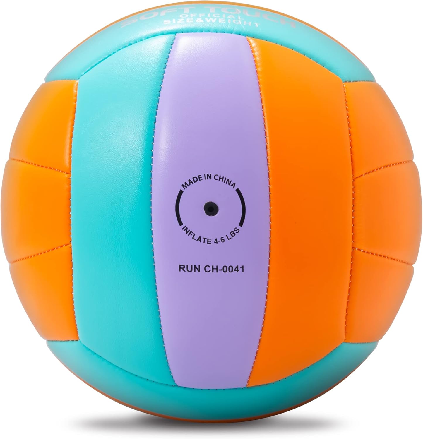 Beach Volleyball Official Size 5 Soft Waterproof Volleyball Sand Sports PU Ball for Indoor, Outdoor, Pool, Gym, Training