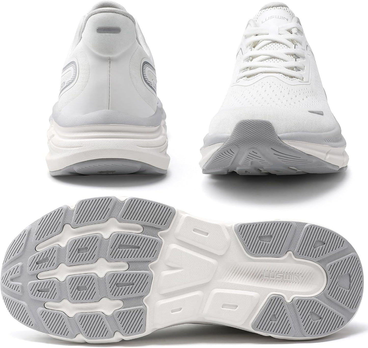 Men's Walking Shoes Lightweight Breathable Cushioning Running Shoes Athletic Tennis Workout Gym Non Slip Comfortable Fashion Sneakers