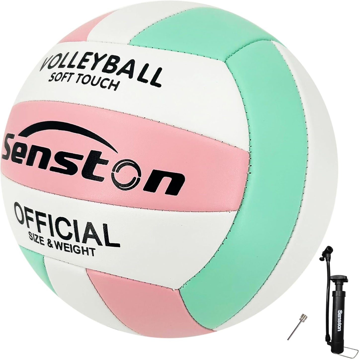 Senston Volleyball Official Size 5 - Waterproof Indoor/Outdoor Soft Volleyball for Kids Youth Adults,Beach Play, Game,Gym,Training