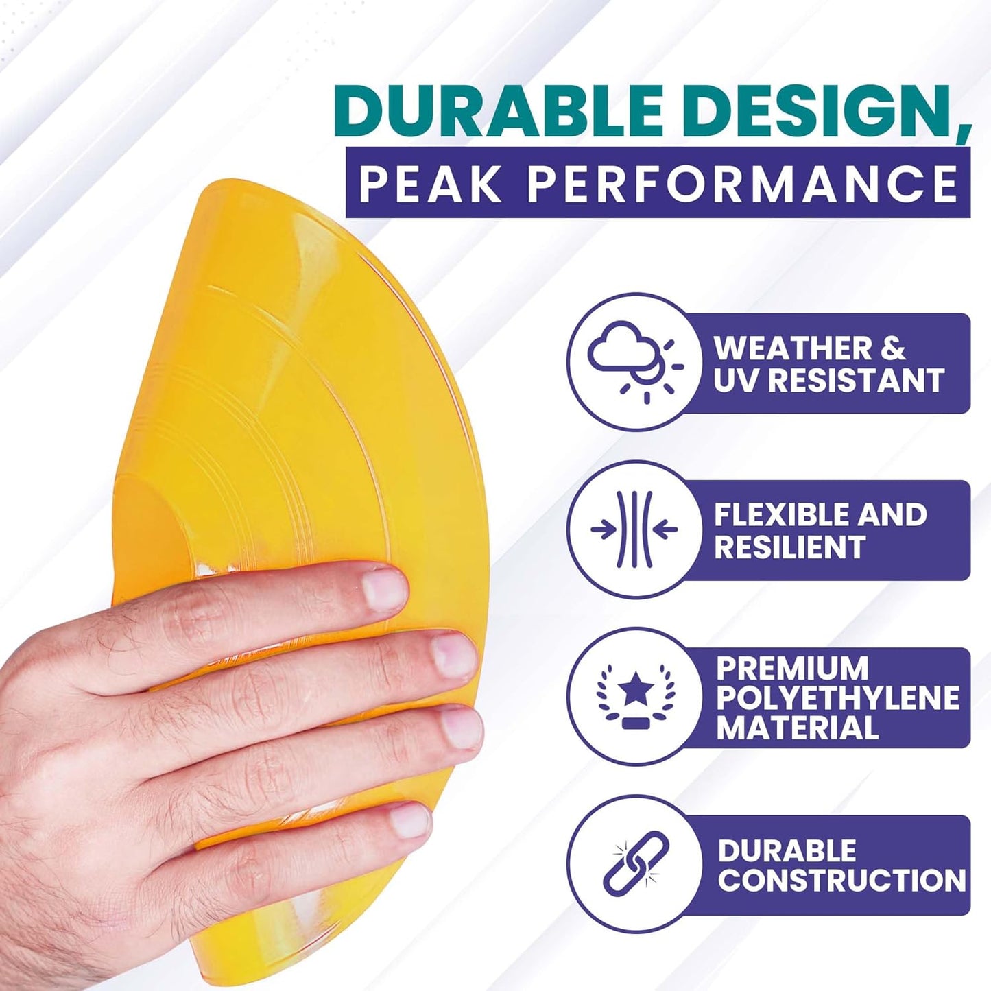 Training Soccer Cones 25/50/100 Pack with Carry Bag & Holder – 5 Colors – Agility Disc Cones Set Sports Practice Equipment for Soccer, Football, Basketball, Coaching & Speed