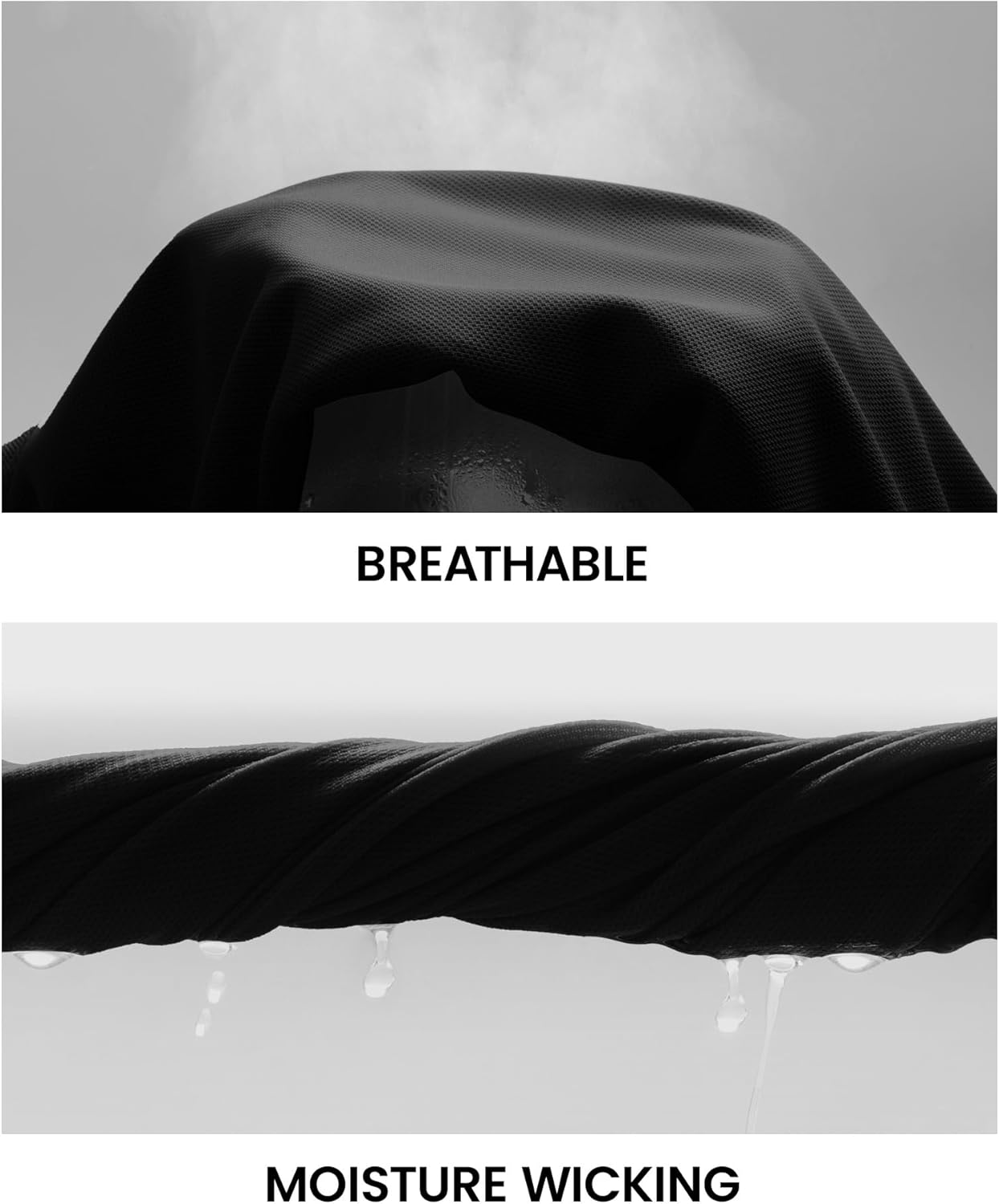 ZITY Mens 2 Pack Polo Shirts Short Sleeve Performance Sports Golf Shirt for Men Tactical Shirt