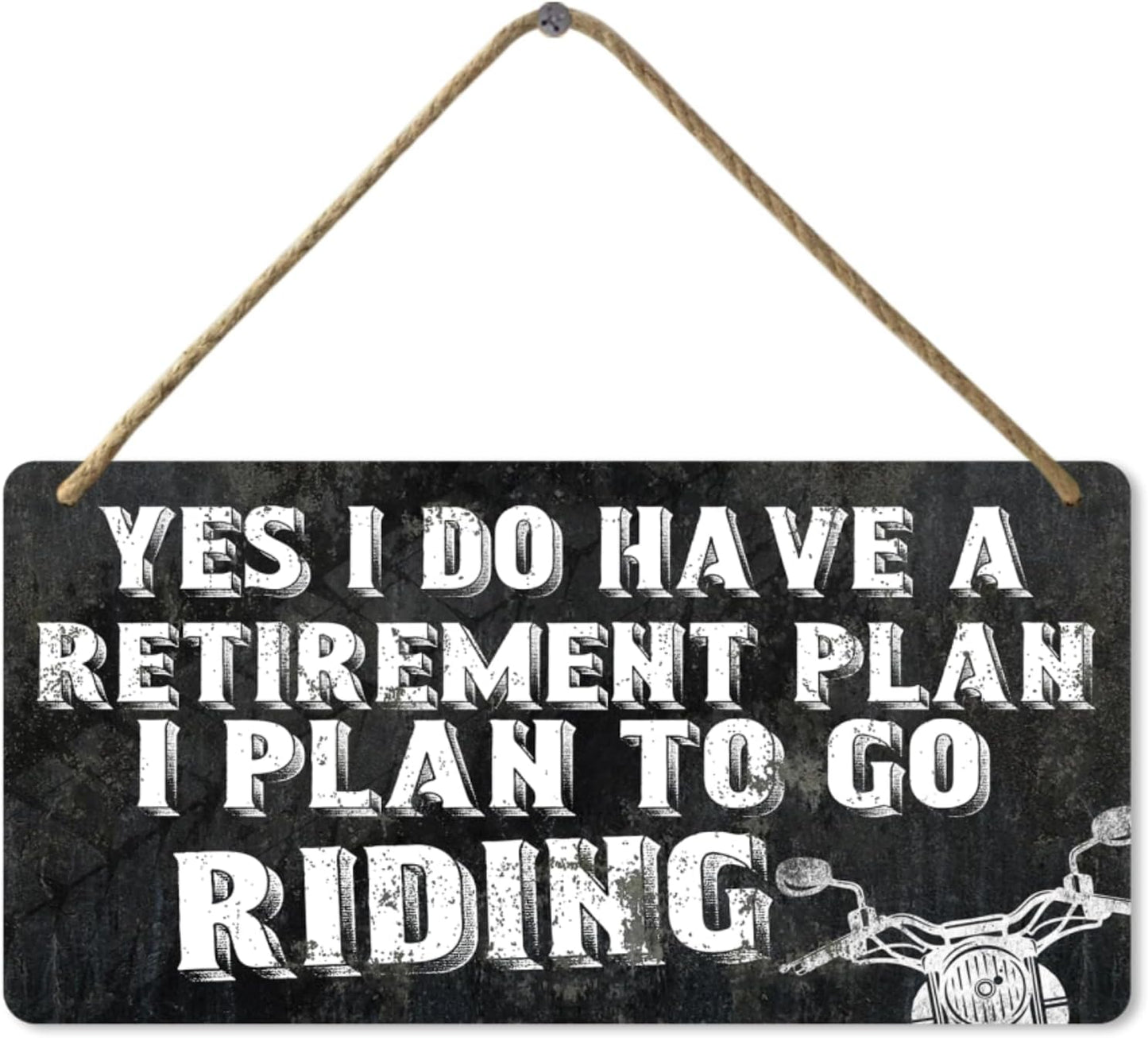 Motorcycle Sign Motorcycle Gifts Man Cave Plaques Motorcycle Signs Garage Gifts For Dad Motorcycle Decor Motorcycle Accessories Men Gifts For Dad Grandad Brother Retirement Gifts Motorcycle Lovers 6" X 12"