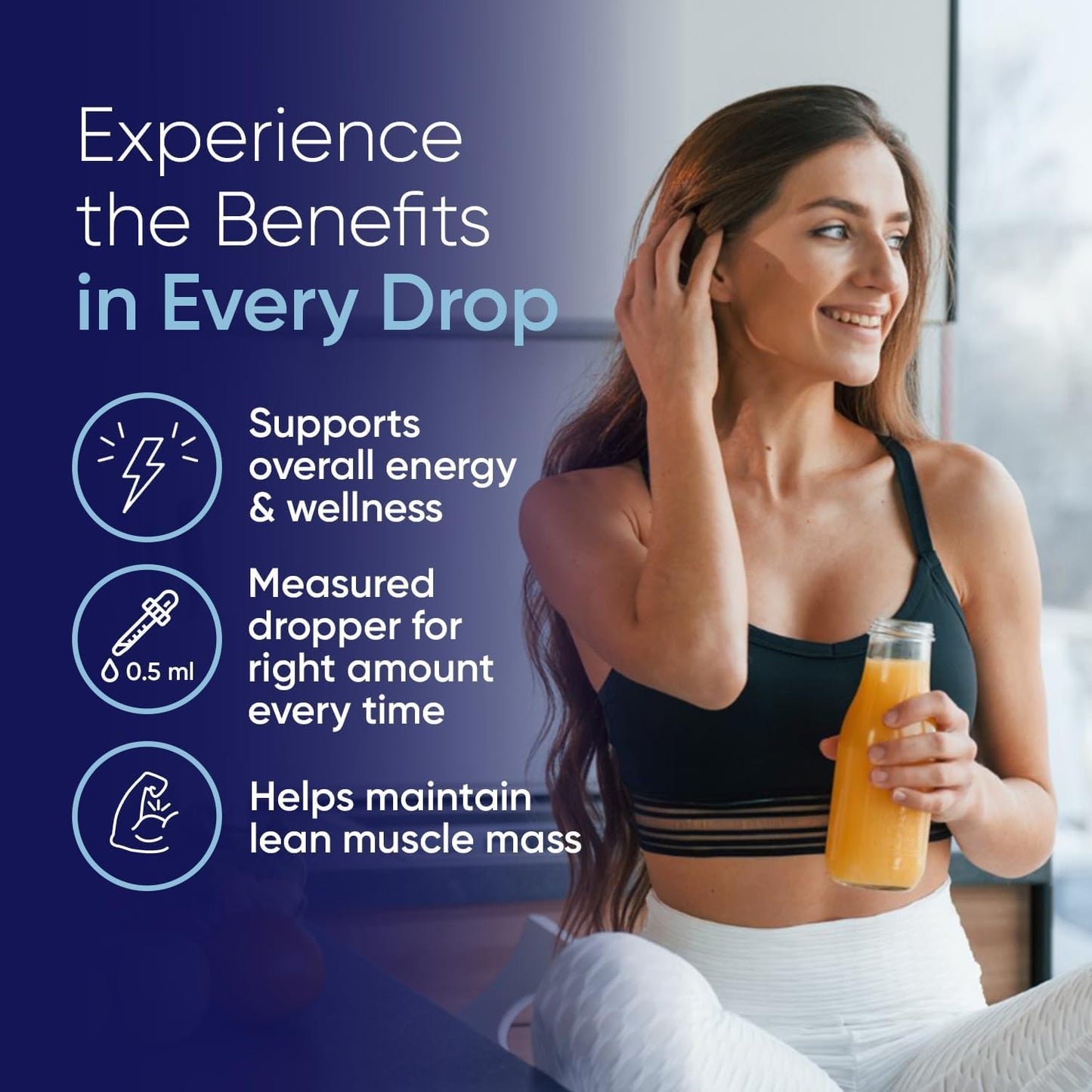 Complex Diet Drops – Best Natural Drops for Men and Women (1 Bottle, 2 fl oz) - 30 Day Supply