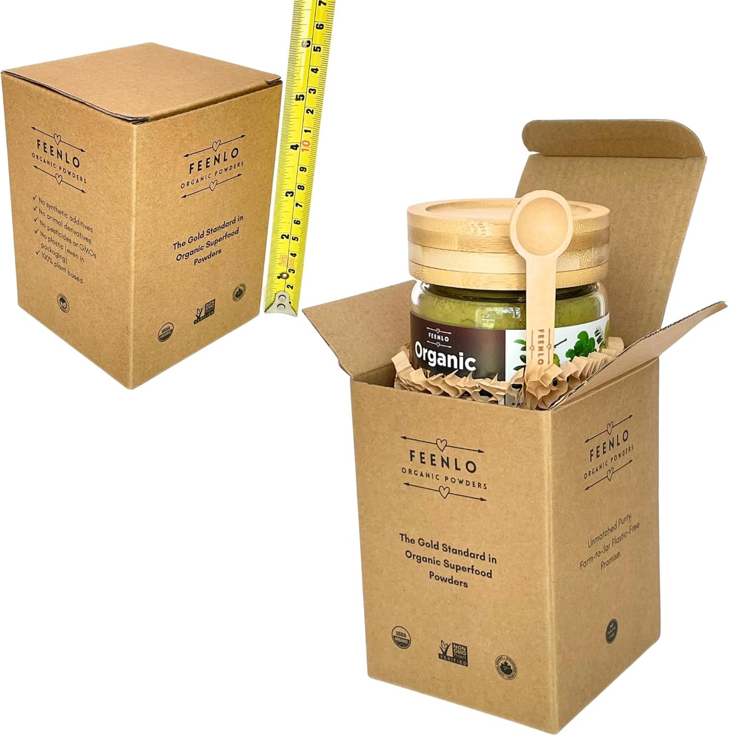 Organic, Non-GMO Moringa, Shilajit, Turmeric, Soursop, Gotukola, and Amla Green Juice Blend Powder, 2-Month Supply, [ Best Before Aug 30, 2028 ]