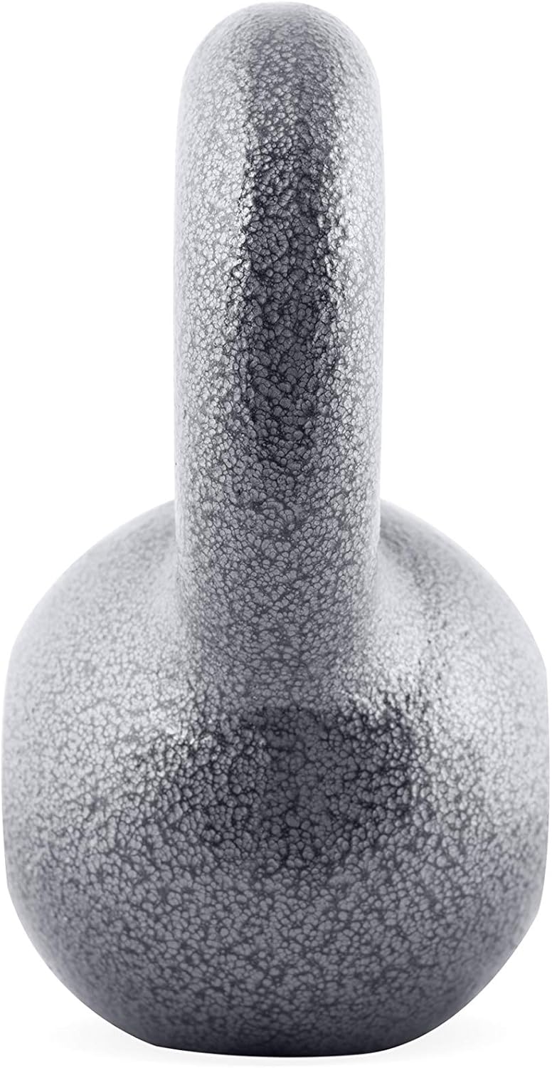 WF Athletic Supply Hammerstone Painted Cast Iron Kettlebells, Home & Gym Equipment, Great for Strength Training, Full Body Workout & Crossfit Training, Color & Size Options Available in 10-80 Pounds