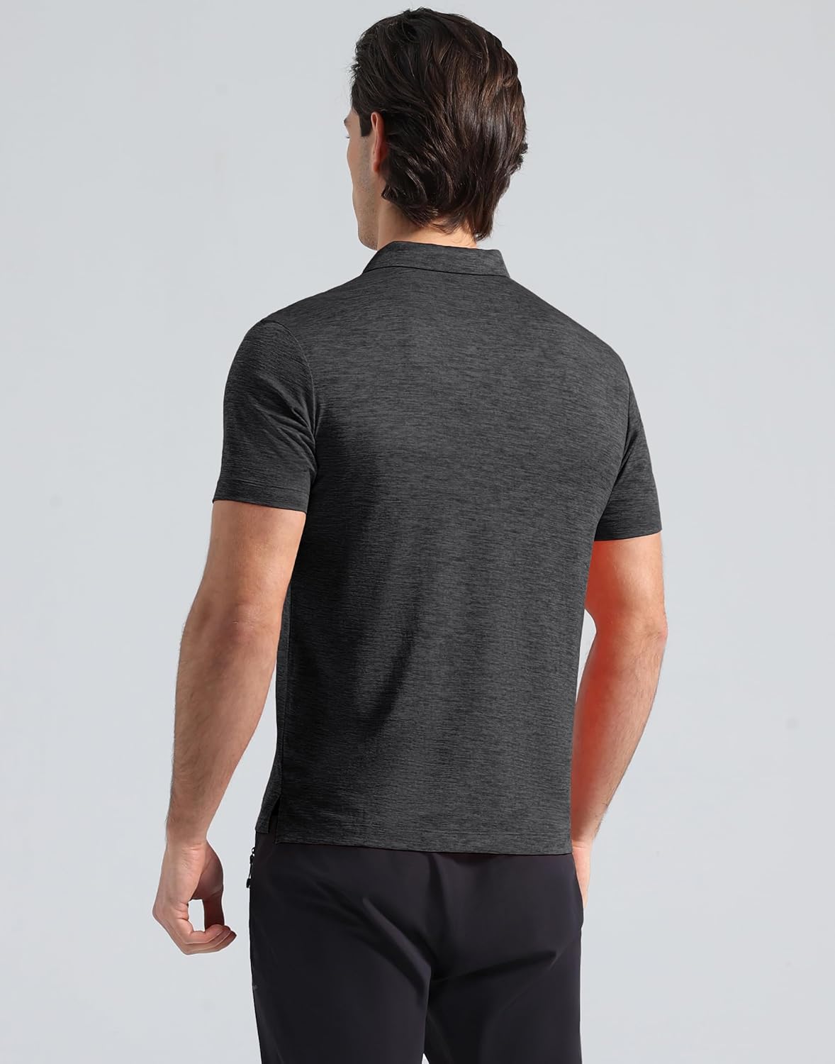 Pioneer Camp Men's Golf Shirt UPF 50+ Quick Dry Polo Shirts Short Sleeve Moisture Wicking Performance Tees Collar Work Shirts