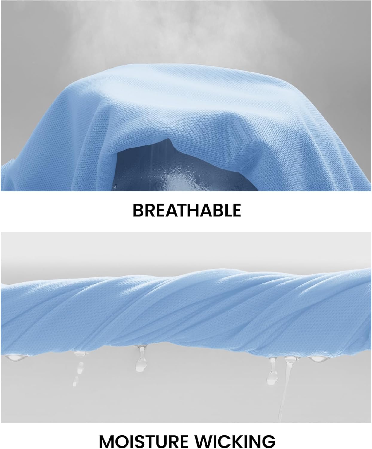 ZITY Mens 2 Pack Polo Shirts Short Sleeve Performance Sports Golf Shirt for Men Tactical Shirt