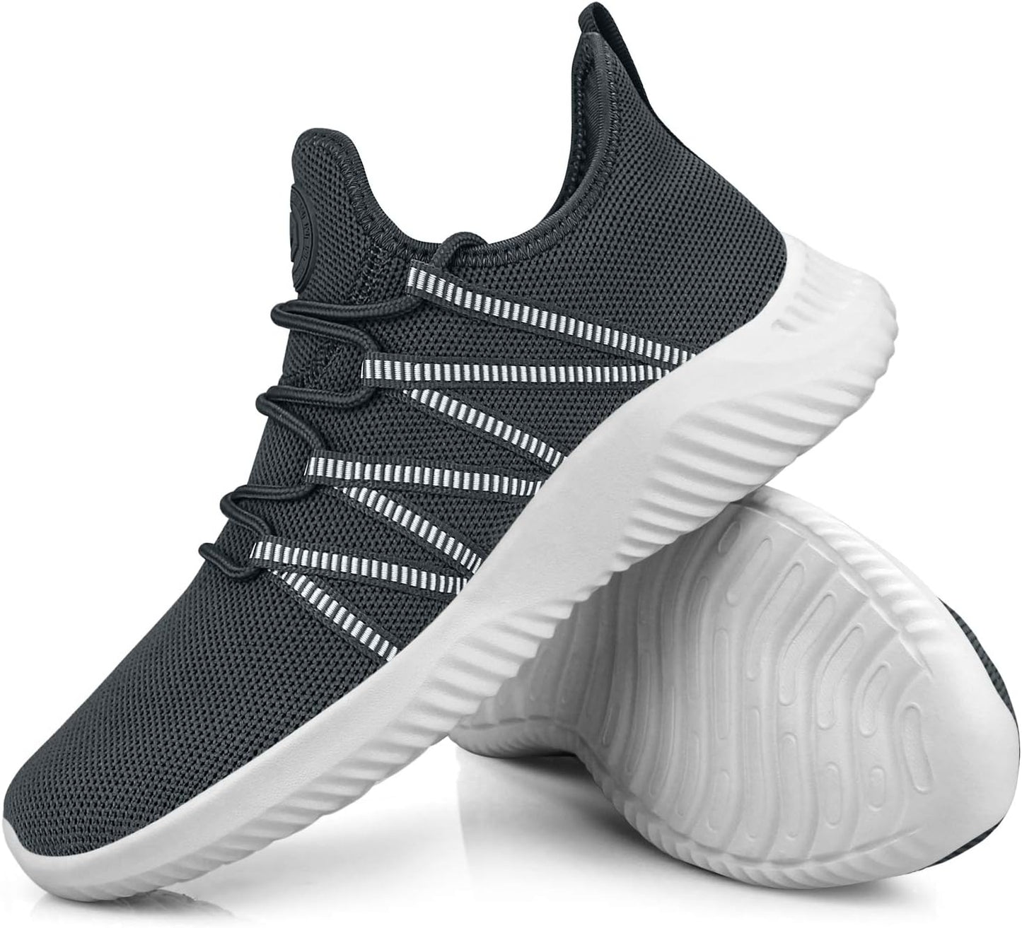 Feethit Mens Slip On Running Shoes Breathable Lightweight Comfortable Fashion Non Slip Sneakers for Men