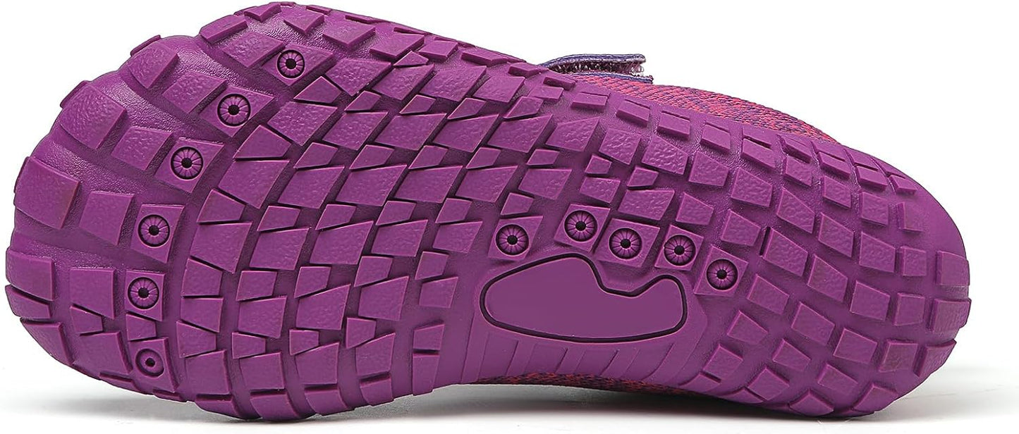 KUBUA Kids Barefoot Shoes Boys Girls Sneakers Naturally Splay Shoes Toddler Little Big Kid