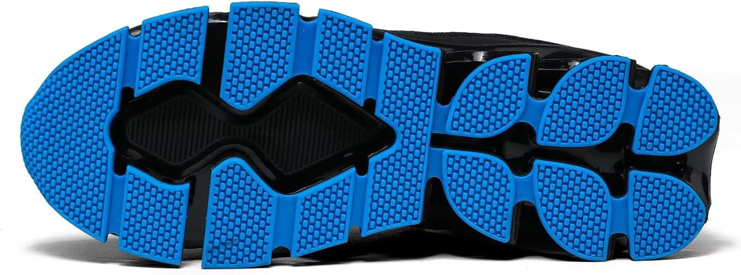 Mens Slip on Walking Running Shoes Blade Tennis Casual Fashion Sneakers Comfort Non Slip Work Sport Athletic Trainer