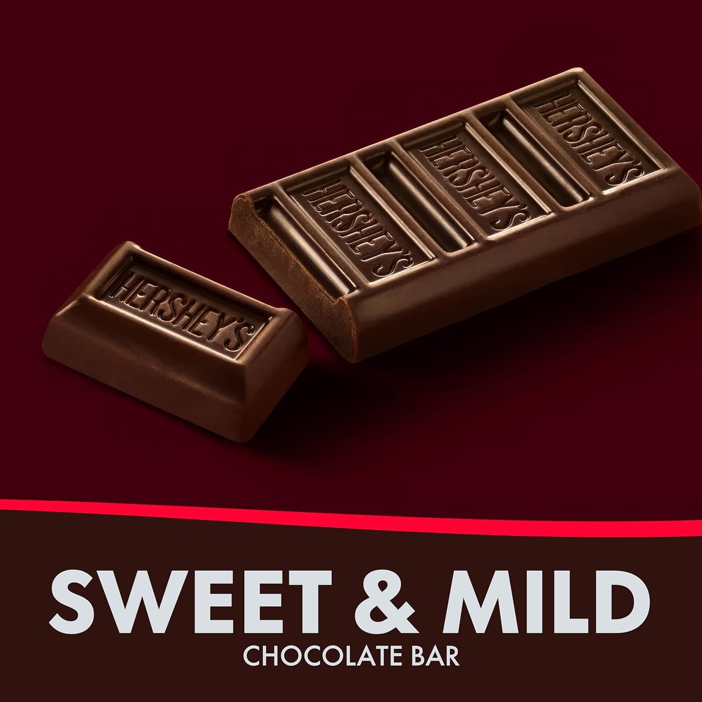 Hershys Special Dark Mildly Sweet Chocolate - 5 Pounds Approx 175 Halloween Candy Bulk Individually Wrapped - Dark Chocolate Hershys Snack Size Candy Bars - Halloween Treats for Sharing With Family and Friends