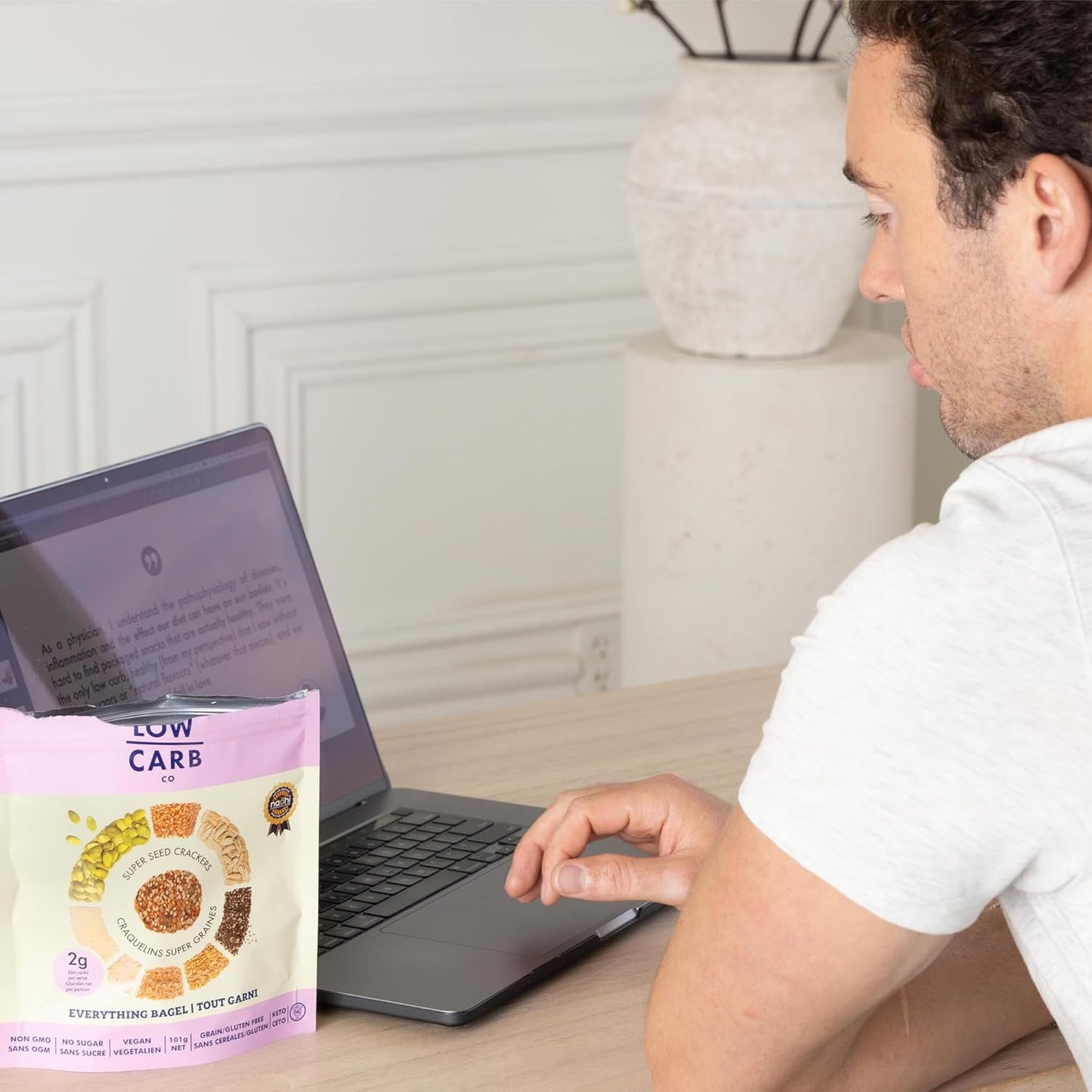 Super Seed Crackers, Gluten Free & Keto Friendly Healthy Snacks, Vegan, Zero Sugar, Paleo & Diabetic Friendly, Nut Free, 20g High Protein, 18g High Fiber, 3.56oz Each, 4-Pack, Variety of Flavors