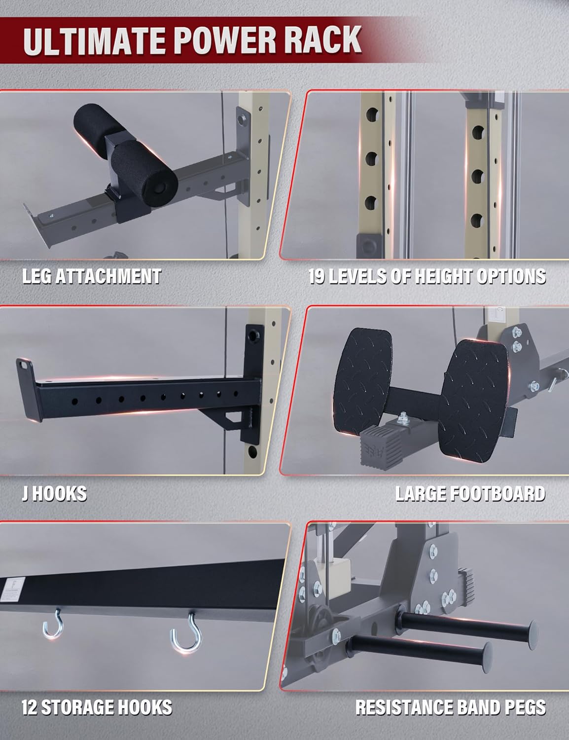 Major Fitness Drone3 Smith△ Machine – All-in-One Home Gym Squat Rack with Weight Bar, Cable Crossover Machine – Heavy-Duty Fitness Equipment for Strength Training and Full-Body Workouts