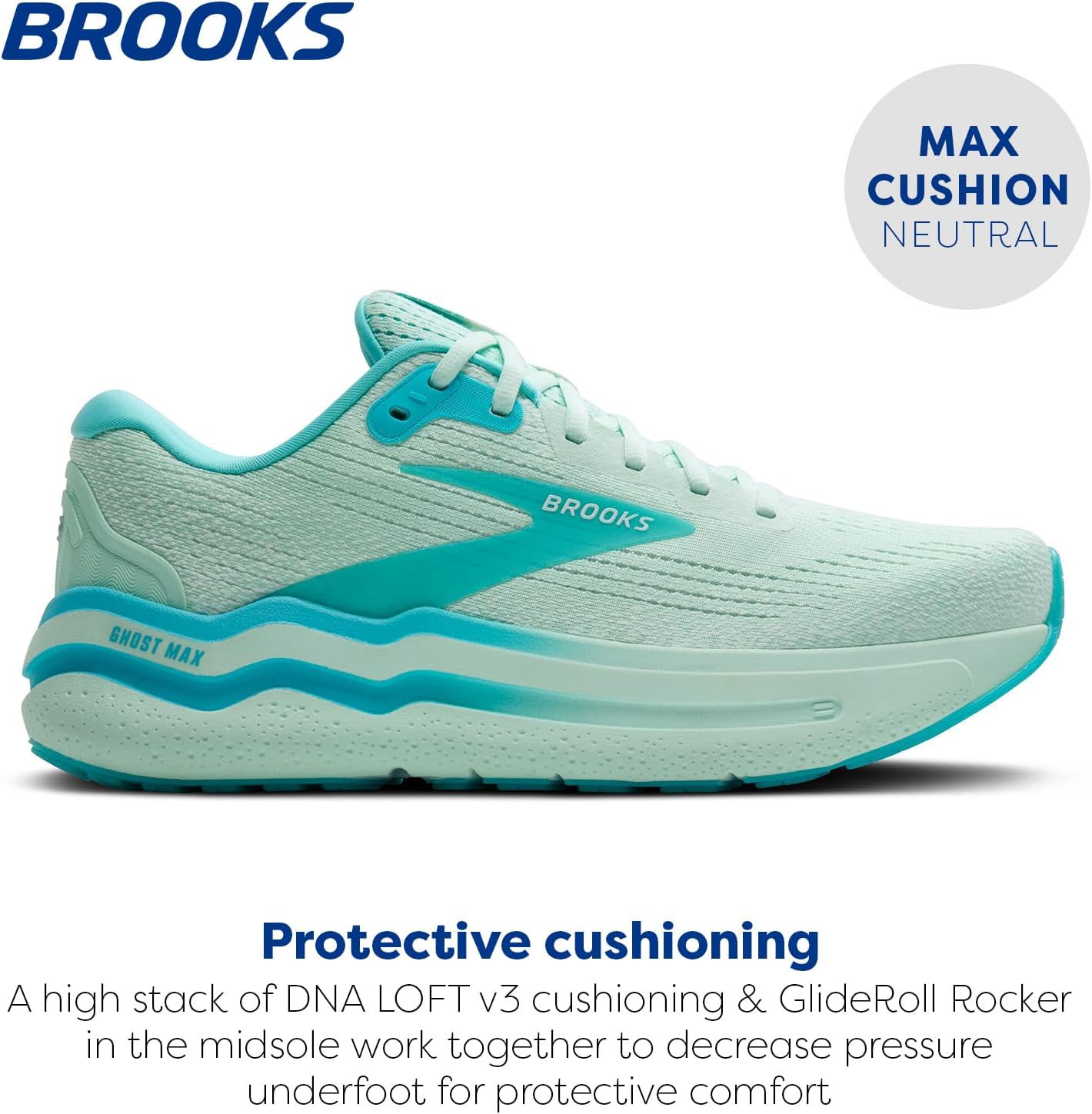 Brooks Men’s Ghost Max 2 Running and Walking Shoes