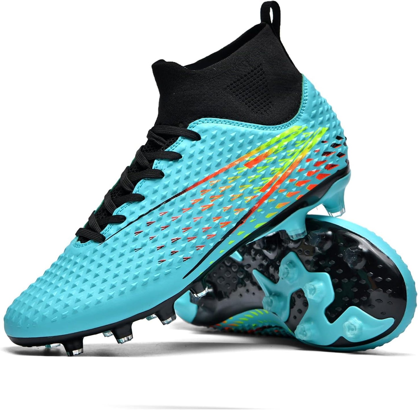 Mens Soccer Cleats Womens Indoor Soccer Shoes Wide Baseball Turf Shoes Adult Youth Rugby Shoes Big Boys Small Spikes AG TF Football Boots