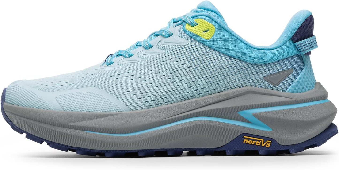 NORTIV 8 Men's Wide Toe Box Trail Running Shoes Cushion Walking Barefoot Tennis Workout Gym Cross Training Shoe Fashion Sneakers for Plantar Fasciitis Bunion