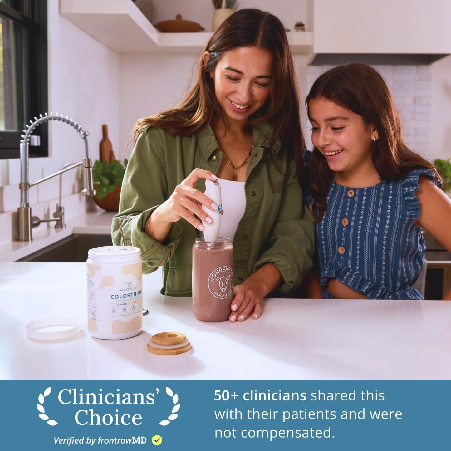 Colostrum Supplement Powder for Gut Health, Immune Support, Muscle Recovery & Wellness | Natural IgG Pure Whole Bovine Colostrum Superfood, Chocolate, 60 Servings