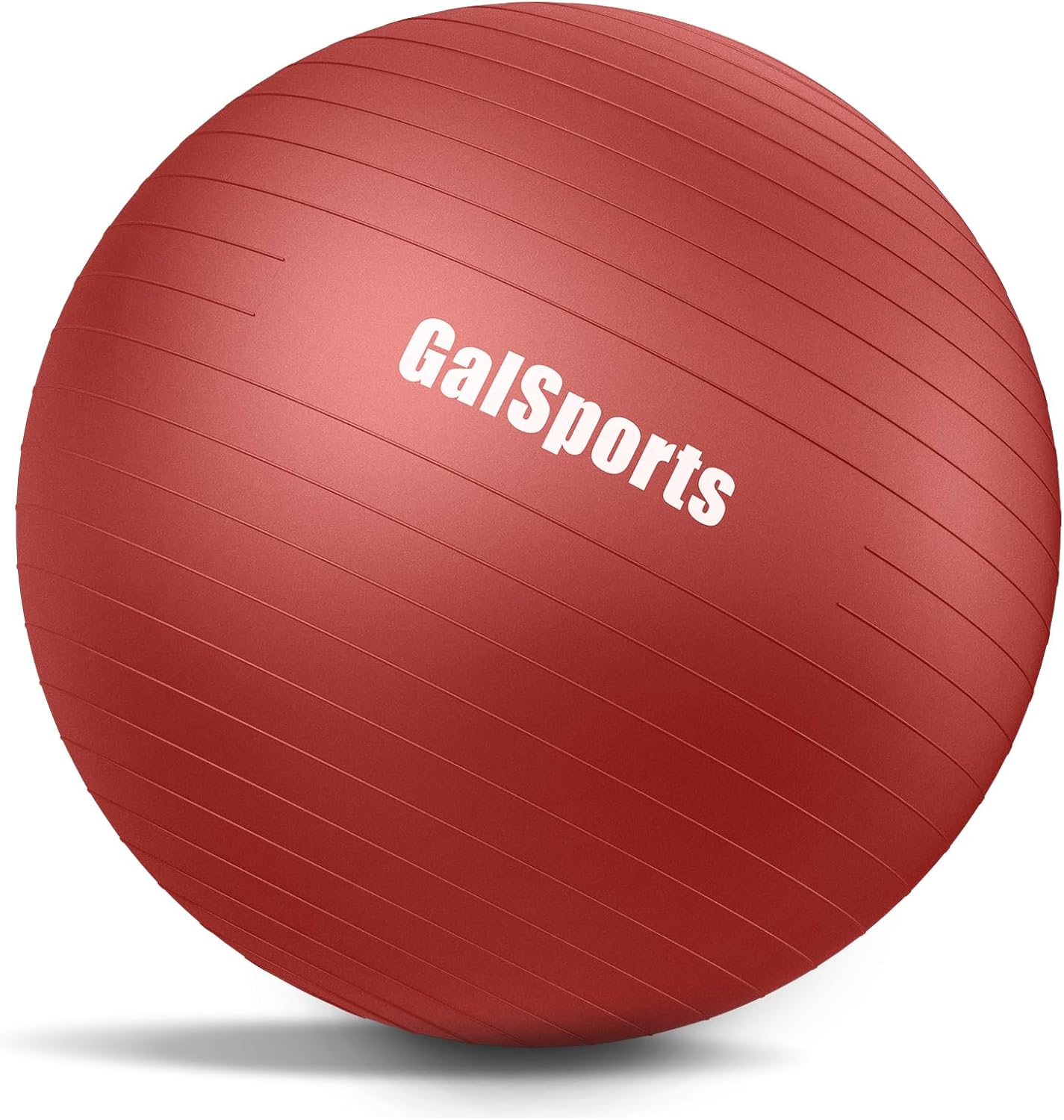 GalSports Anti-Burst Slip Resistant Stability Ball - Swiss Ball for Home Gym & Physical Therapy