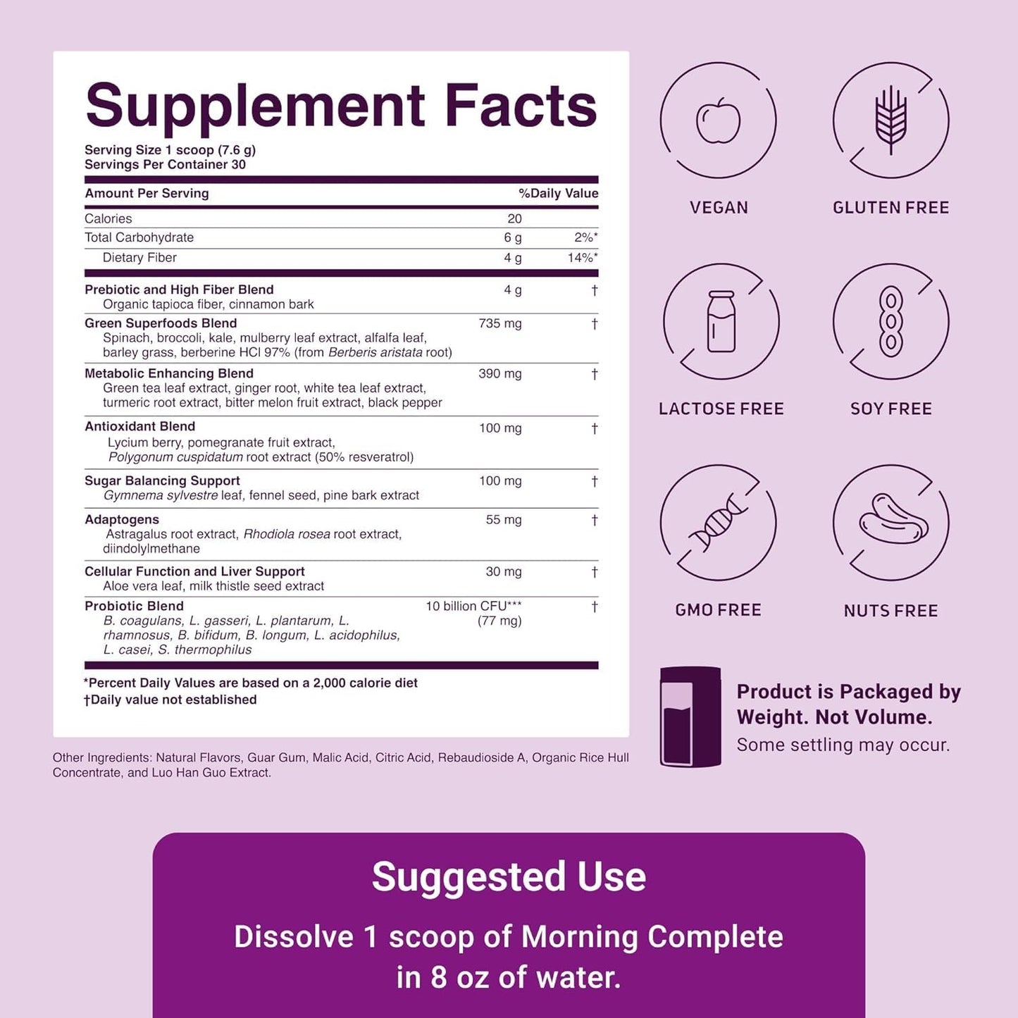 ACTIVATEDYOU Morning Complete Daily Wellness Greens Superfood Drink Mix for Gut Health w/Prebiotics, Probiotics, Antioxidants, Green Superfoods, 10 Billion CFUs (3 Pack, Mixed Berry)