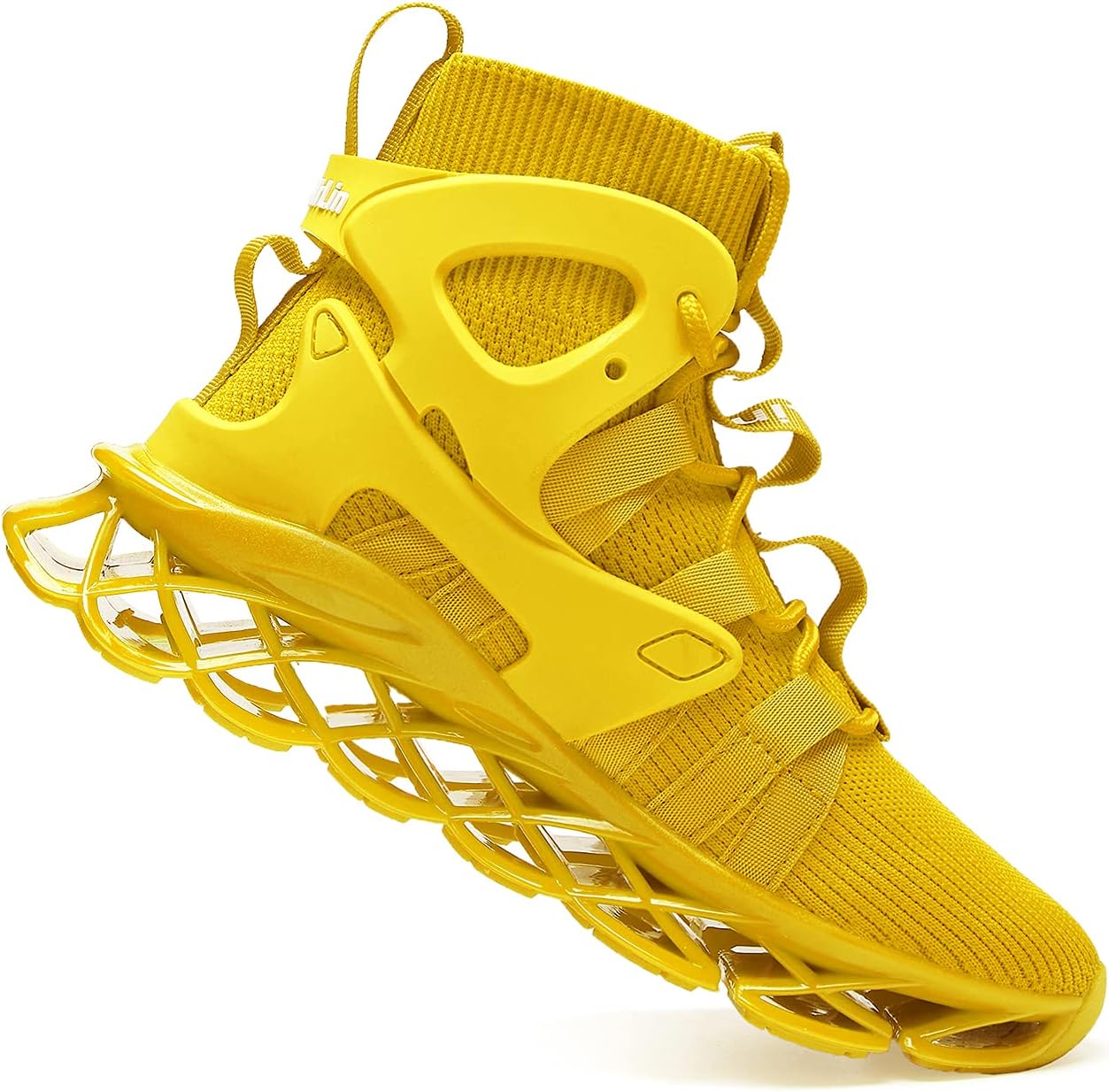 Hello MrLin Men's Running Shoes Non Slip Athletic Tennis Walking Blade Type Sneakers Hip Hop