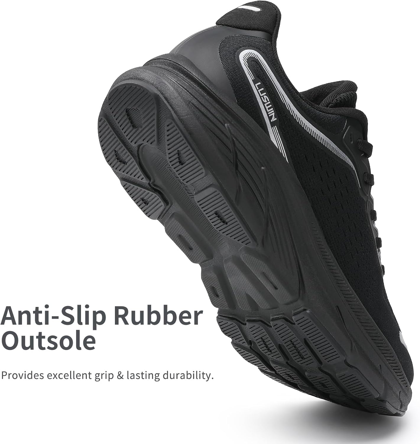 Men's Walking Shoes Lightweight Breathable Cushioning Running Shoes Athletic Tennis Workout Gym Non Slip Comfortable Fashion Sneakers