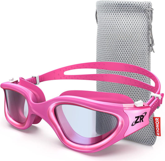 ZIONOR Swim Goggles, G1 MAX Polarized Anti-Fog Swimming Goggles for Men Women