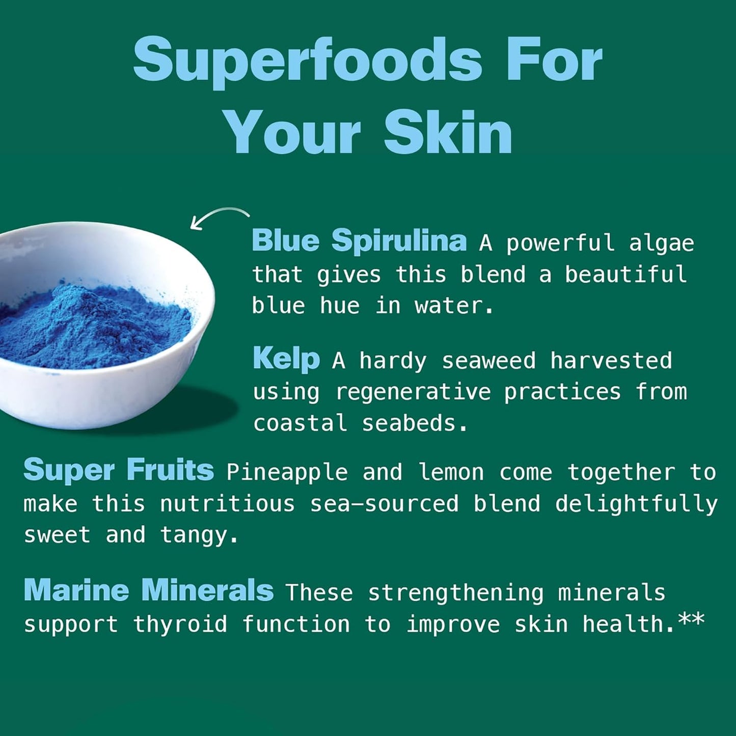 Kuli Kuli Organic Marine Glow Superfood Blend, 6 OZ