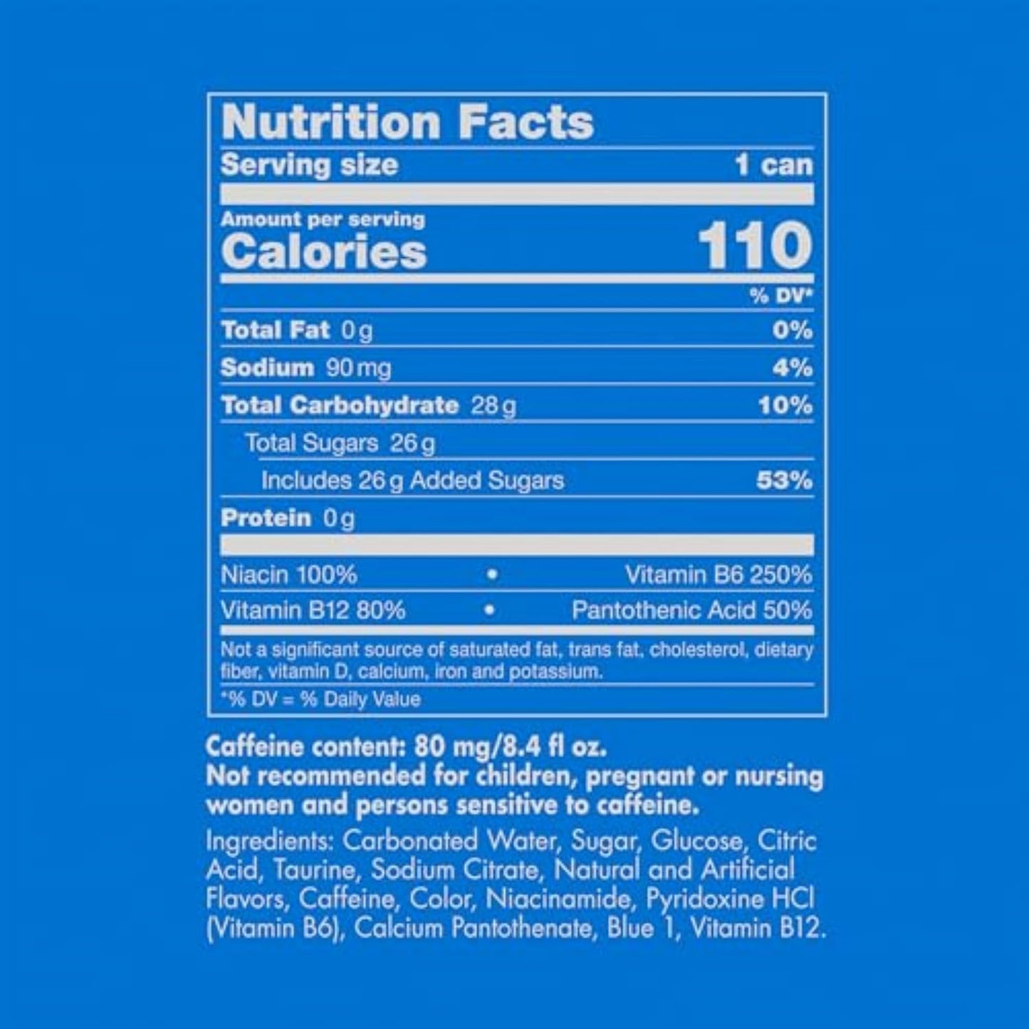 Red Bull Sea Blue Edition Energy Drink, Juneberry, with 80mg Caffeine plus Taurine & B Vitamins, 8.4 Fl Oz, Pack of 24 Cans