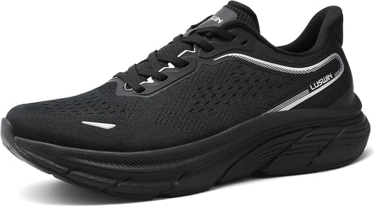 Men's Walking Shoes Lightweight Breathable Cushioning Running Shoes Athletic Tennis Workout Gym Non Slip Comfortable Fashion Sneakers