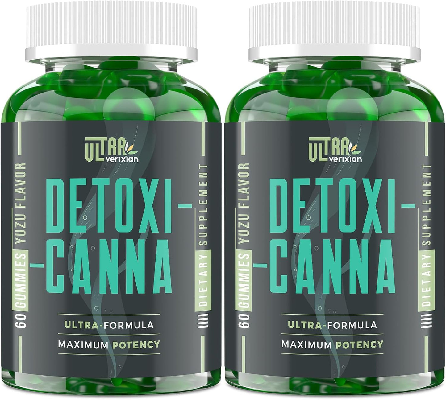 Detox Cleanse Gummies - Liver, Gut, Kidney Cleanse Detox & Repair, Rapid & Effective Full Body Cleanse Best for Women and Men with Milk Thistle - Natural Plant-Based Detox Supplement, 120 Gummies