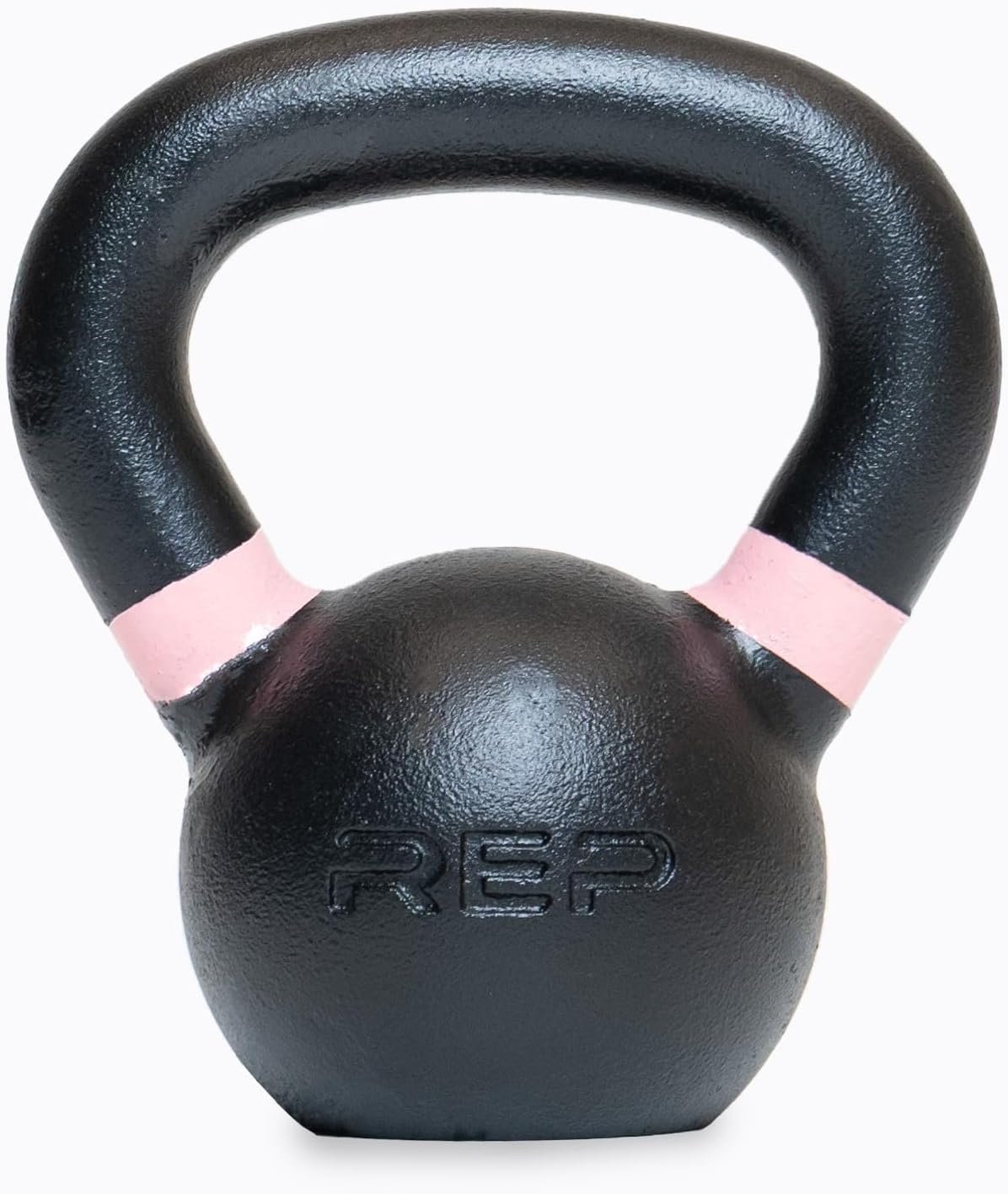 REP Fitness Single Kettlebells 5lb to 50lb Range, Cast Iron, Strength Training, Adjustable Weight, Power Workout Equipment, Home Gym, Free Weights, Dumbbell Alternative, Exercise, Men, Women