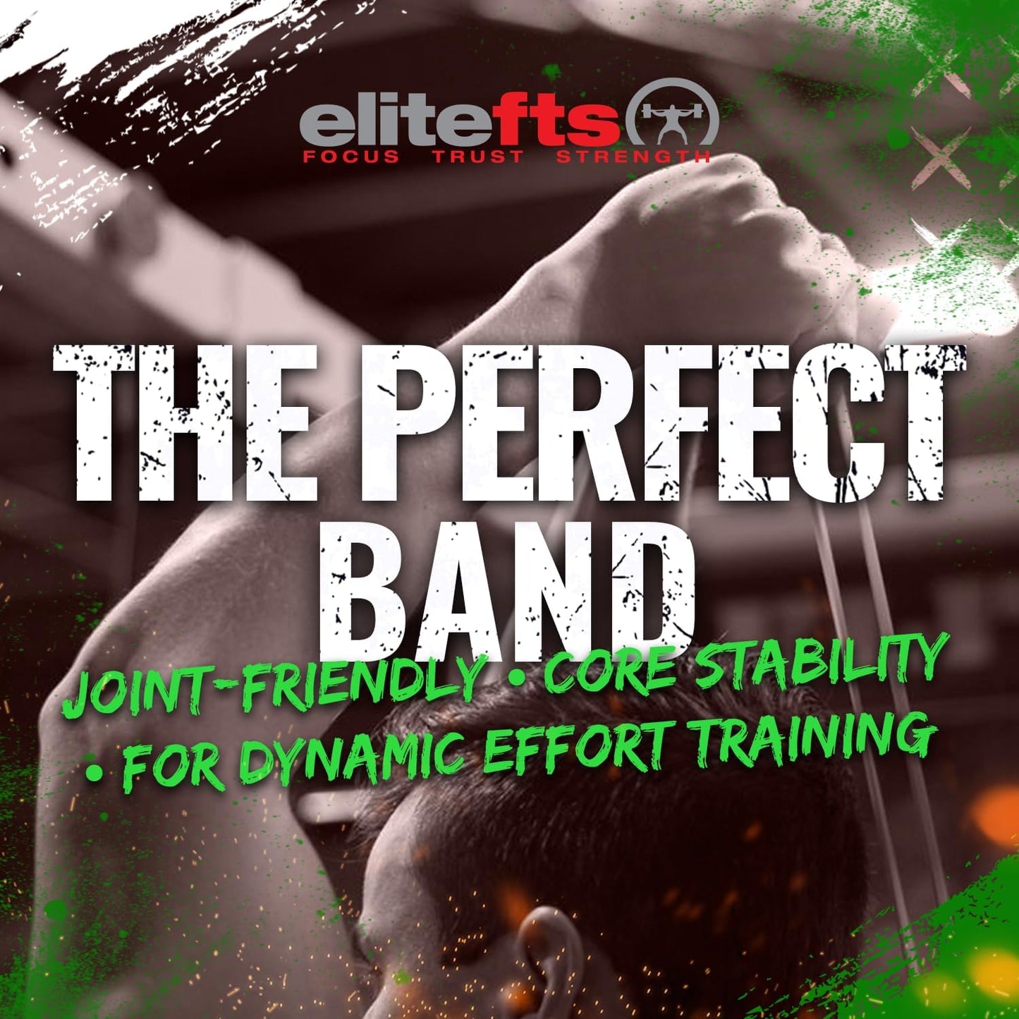 EliteFTS Pro Resistance Band - Boost Core Stability and Flexibility with This Portable, Joint-Friendly Tool