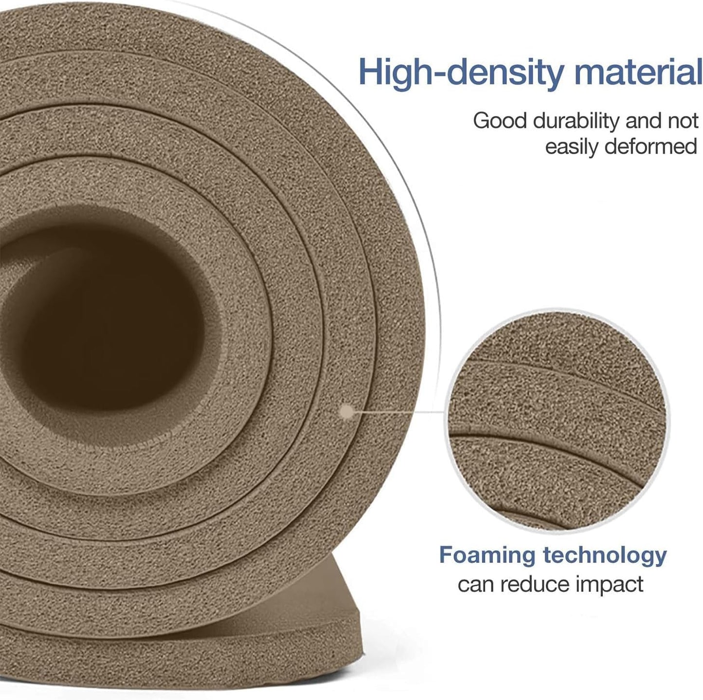 Thick Yoga Mat Non Slip, Large Size 72" L x 32" W x 0.6" TH, Premium Exercise & Fitness Mat with Carrying Strap and Bag, Workout Mats for Home