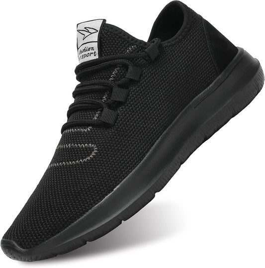 KEEZMZ Men's Running Shoes Fashion Breathable Sneakers Mesh Soft Sole Casual Athletic Lightweight