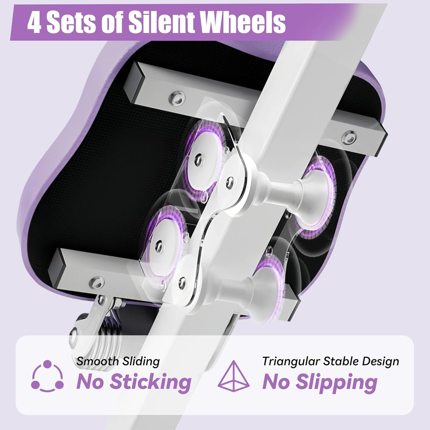 EPHESPORT Multifunctional Ab Machine, Adjustable Ab Workout Equipment, Ab ＆ Sit Up Machine for Stomach Workout, Foldable Abdominal Trainer With Knee and Back Protection, Full Body Workout for Home Gym