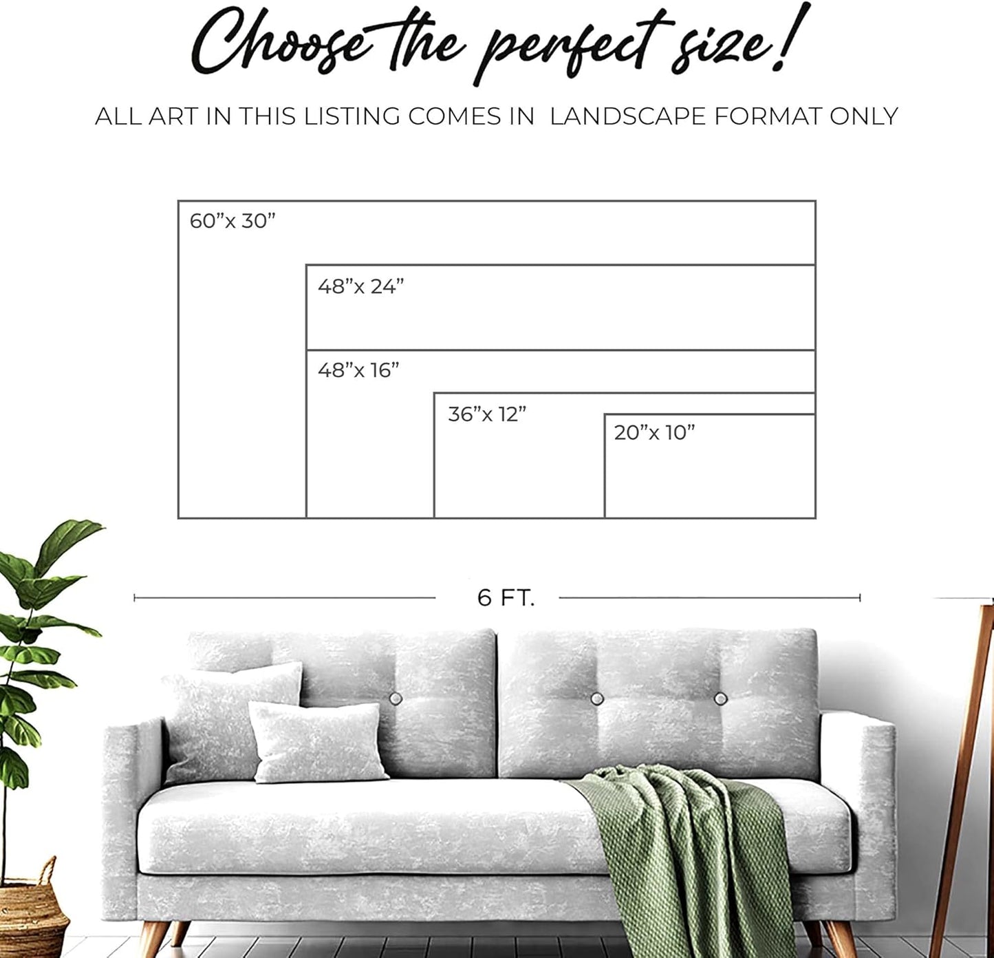 Tailored Canvases Personalized Gym Sign Wall Art Decor - Motivational Canvas for Home Gym, Workout Room, Garage, Fitness Center - Workout Inspirational Posters - Gym Name on Charcoal Background, 48x16in