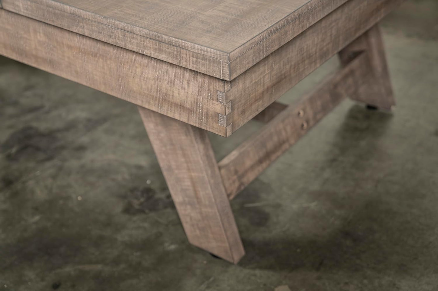 Nixon Billiards - Hunter Slate Billiard Pool Table (Wood Leg) - Antique - 8 ft - White Glove Installation