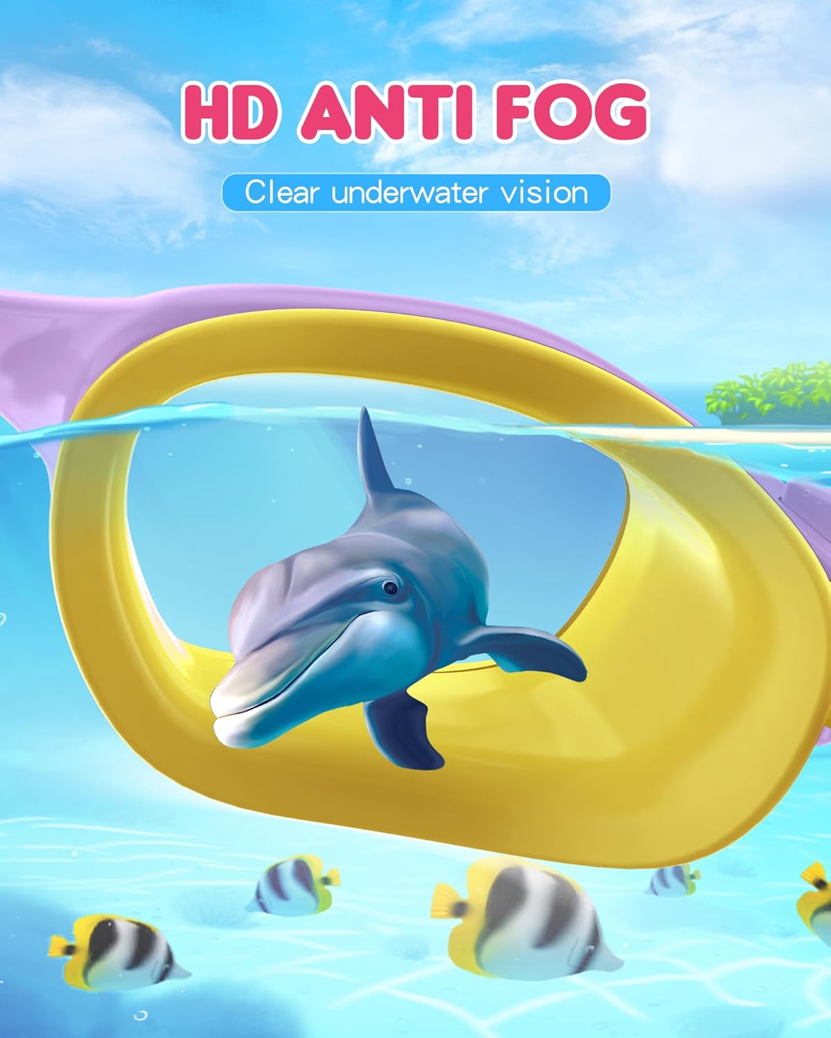 Kids Swim Goggles,Swimming Goggles for Kids 6-14, Anti-Fog UV Protection Pool Glasses for Boys Girls