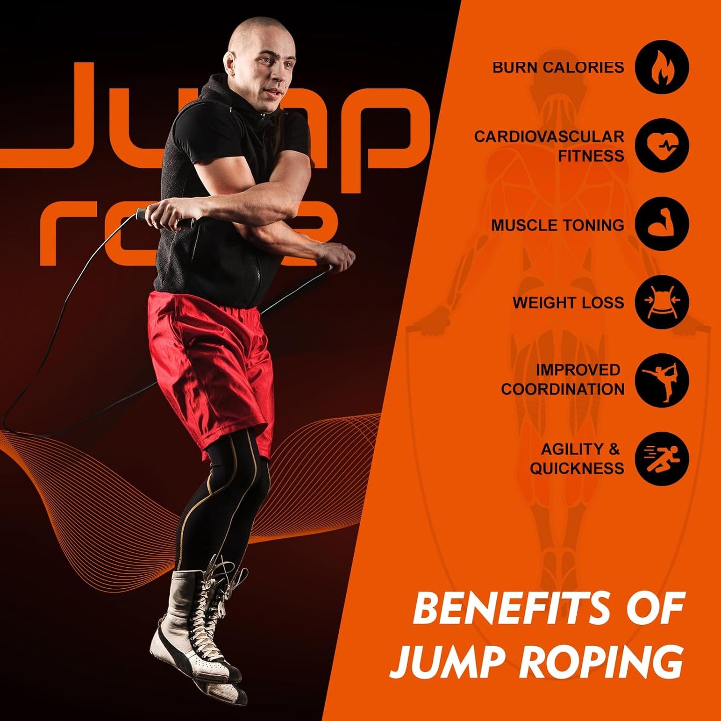 14 Pack Adjustable PVC Jump Rope for Cardio Fitness - Versatile Jump Rope for Women Men Kids Christmas Gift -Tangle-Free for Keeping Fit, Training, Workout