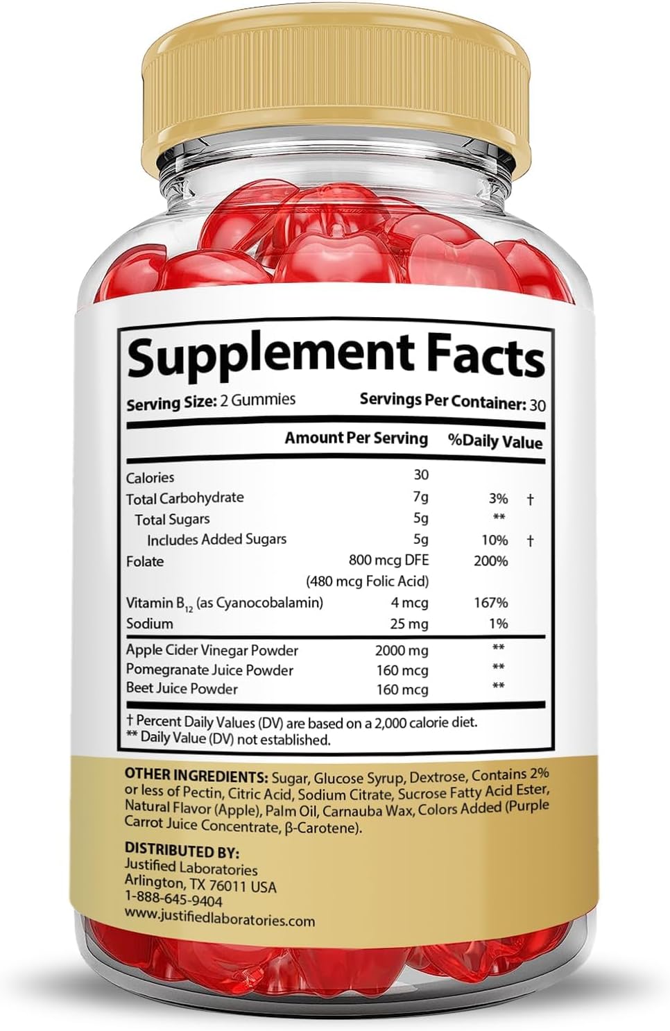 Justified Laboratories (3 Pack Speedy Keto ACV Gummies Extreme 2000MG Speedy Keto Gummies Advanced Formula Apple Cider Vinegar with Pomegranate Beet Juice Powder B12 Vegan Non GMO 180 Gummys
