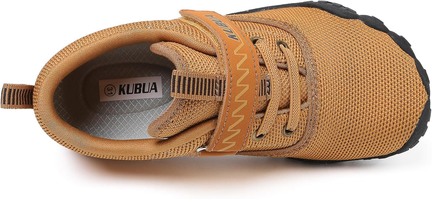 KUBUA Kids Barefoot Shoes Boys Girls Sneakers Naturally Splay Shoes Toddler Little Big Kid