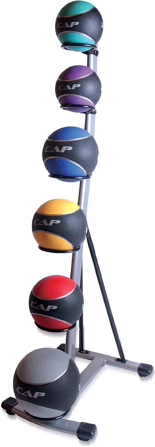 WF Athletic Supply Medicine & Exercise Ball - Durable Rubber & Consistent Weight Distribution; Comfort Textured Grip for Strength, Balance & Core Training, Multiple Choices Available