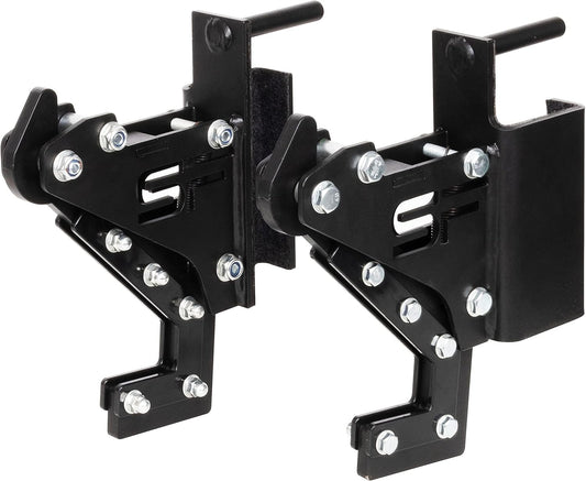 Upgraded Adjustable Jammer Arms, Lever Arms, Monolift Attachments Rated 600 LB Per Arm, Fits Racks at All Post Sizes and Hole Sizes, Pair