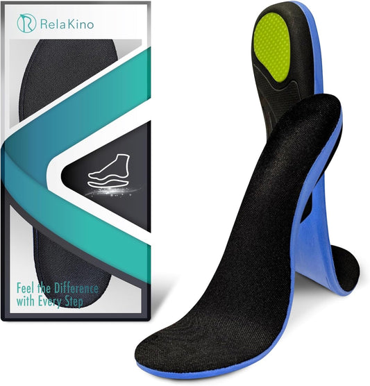 Premium Quality Gel Shoe Insoles from Japan, Shock Absorption, High Arch Support, Walking, Golf Insoles Men, Shoe Inserts Women, Shoe Insoles Women, Shoe Inserts Men, Unisex Sole Inserts, M