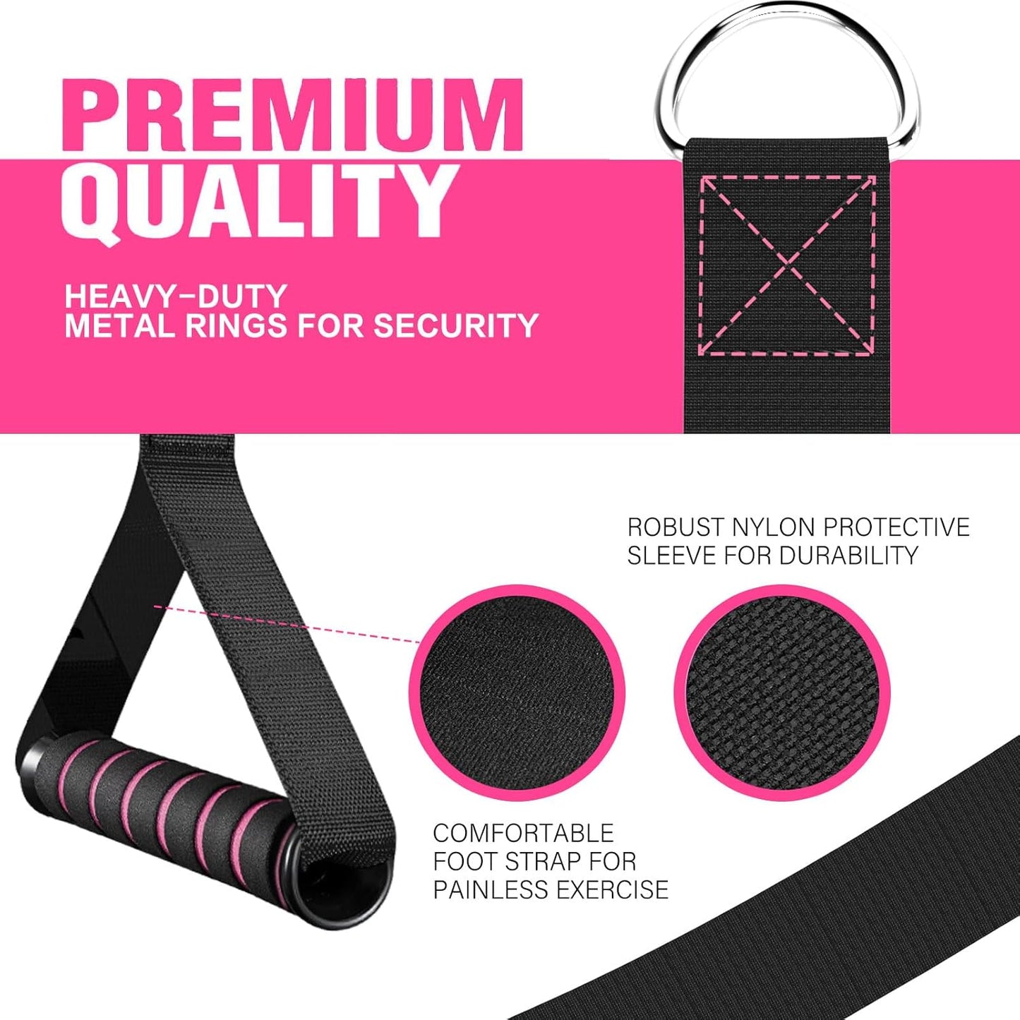 Pilates Bar Kit with Resistance Bands,Pilates Bar with Stackable Bands Workout Equipment for Legs,Hip,Waist and Arm,Exercise Fitness Equipment for Women & Men Home Gym Yoga Pilates